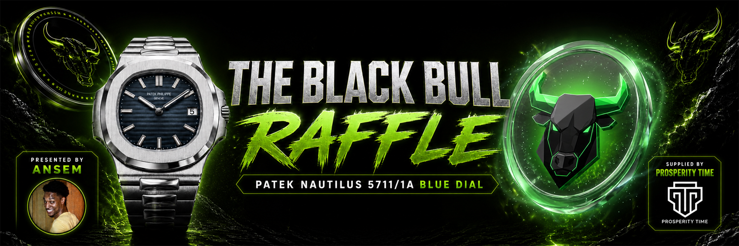 The Black Bull Raffle — Patek Nautilus 5711/1A Blue Dial